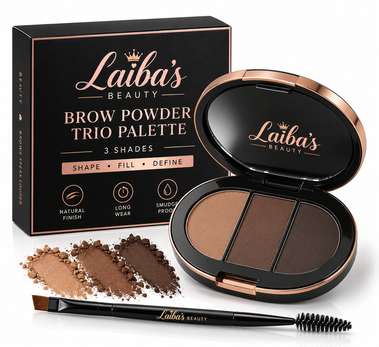 Brow Powder Trio Palette
